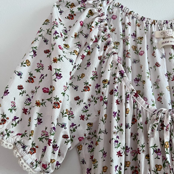 Christy Dawn Cream Garden Brynne - S - Picture 3 of 3